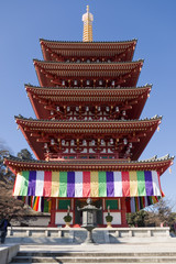 高幡不動尊・五重塔