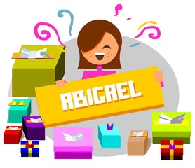 Celebration gift for Abigael