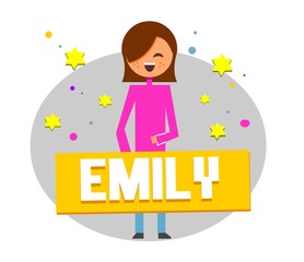 Named of  Emily