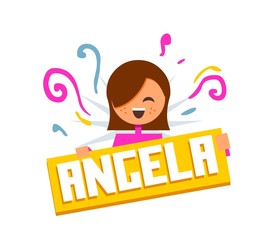 Named of  Angela