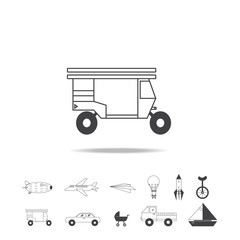 Transportation And Vehicle Icon Set