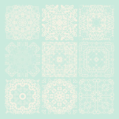  Vintage decorative elements.