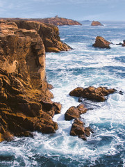 france. brittany. cote sauvage. quiberon..�david martyn hughes