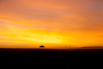 African sunset