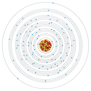 atom structure diagram with electrons and nucleus clip art preview