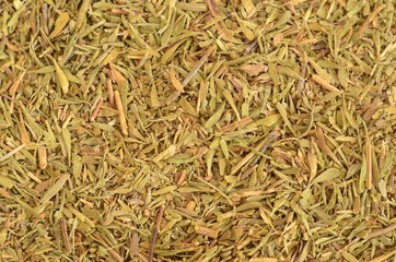 Thyme spice detail macro texture background