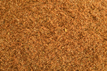 Grilling spice detail macro texture background