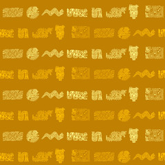 Seamless pattern with American Indians art and ethnic ornaments for your design