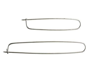 knitting needles isolated on a white background