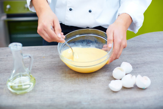 Making An Omelet