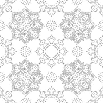 Abstract Seamless Pattern. Vintage Ornament Pattern. Islamic, Ar