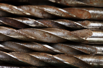 a lot of old vintage drills