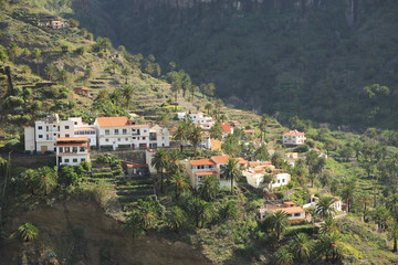 Fototapeta premium Valle Gran Rey