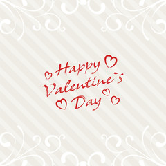 Lovely Valentine`s Day Design