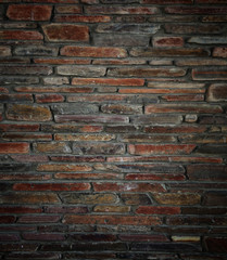 red brickwall. perfect for background.