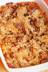 Vegeterian casserole