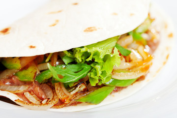 Vegetarian Tortilla Wrap