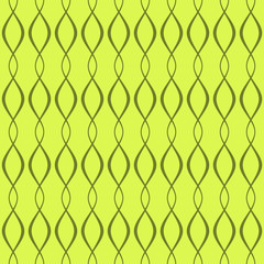 Elegant seamless pattern of curved interlacing lines