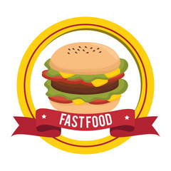 Delicious fast food 