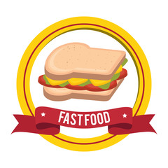 Delicious fast food 