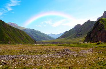 Fototapeta premium Mountain landscape. Caucasus. Georgia