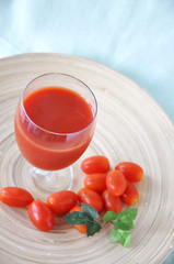 Glass of Tomato Juice