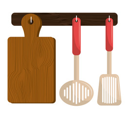 Kitchen utensils and dishware