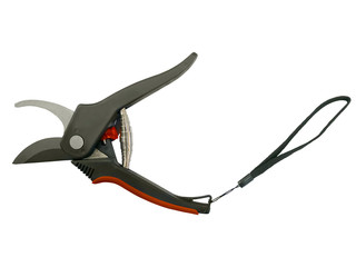 Open garden secateurs