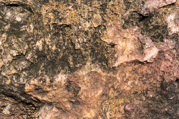 closeup of stone, rock texture background