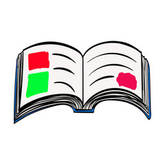 Cute Colorful Hand-Drawn Book