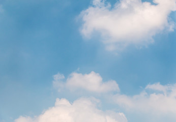 Obraz premium Clound in blue sky