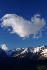 Georgia mountains in summer time