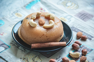 semolina halva, halvah, halava