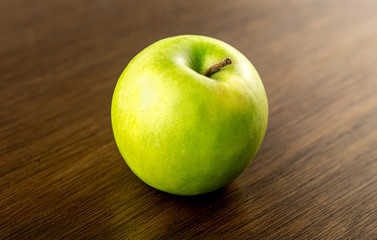 Organic grown green apple