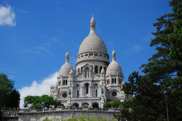 Fototapeta na wymiar Basilica minor Sacré-Cœur de Montmartre