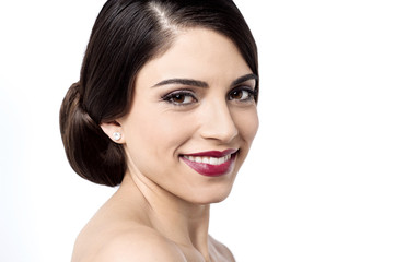 Fototapeta premium Hows my new hair do ?