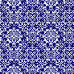 Damask seamless pattern