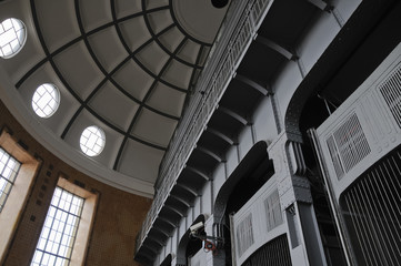 Obraz premium Alter Elbtunnel, Hamburg, Deutschland