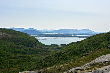 Sea and Mountains, Helgeland, Norway