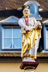 Obraz premium Auf dem Hauptmarkt in Trier