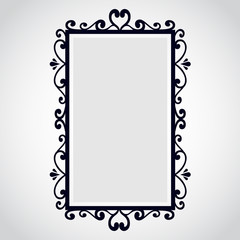 mirror square vintage