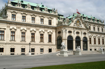 Fototapeta na wymiar Architecture Imperial in Vienna, Austria