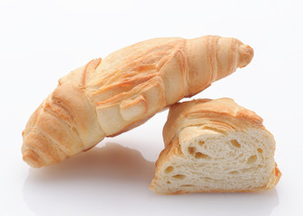 schiocco, flaky bun typical Italian