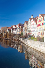 Fototapeta na wymiar Neckar in Tübingen