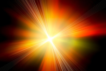 Abstract image of lighting flare.