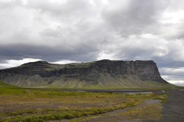 Berg im Süden Islands