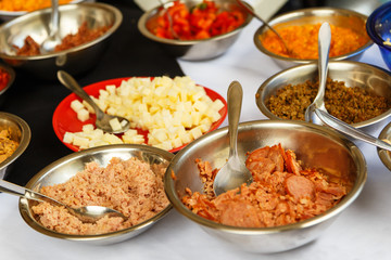 Topics in a bowls for crepes