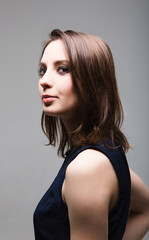 Fototapeta premium Beautiful caucasian woman