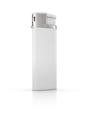 white cigarette lighter