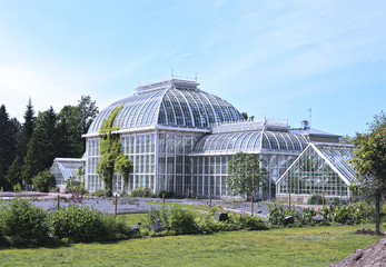Fototapeta na wymiar Botanical Garden of the University of Helsinki